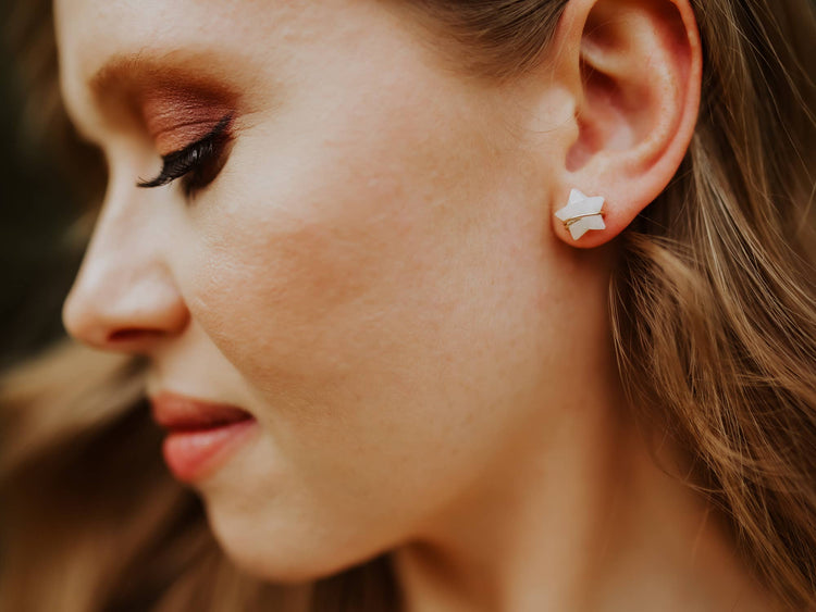 Moonbeam + Stardust Studs
