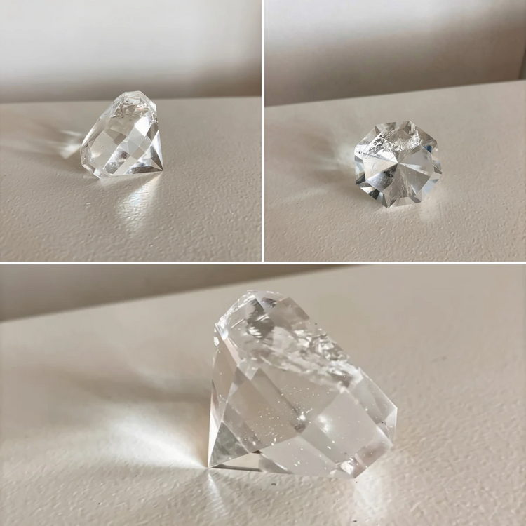 Clear Quartz Diamond