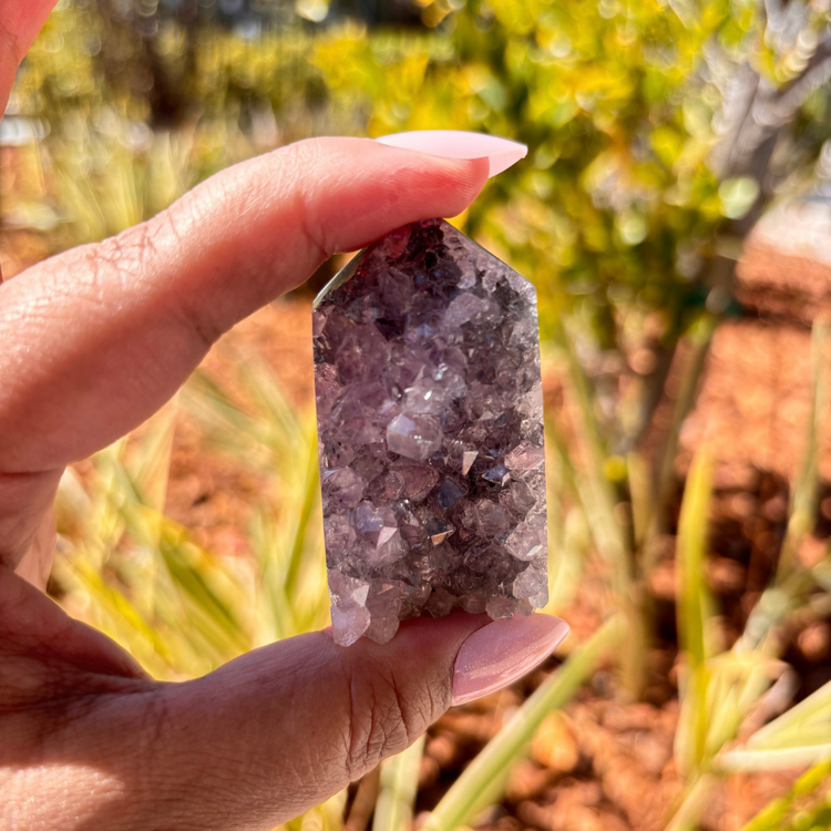 Amethyst Cluster Tower
