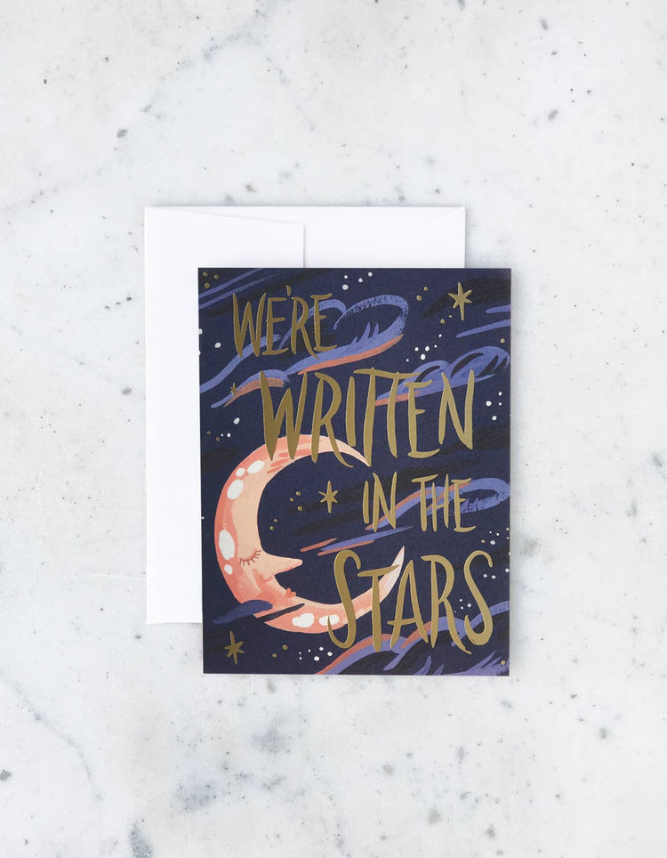 Written in the Stars Greeting Card