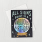 Birthday Fortune Greeting Card