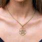Celestial Spiral Star Necklace