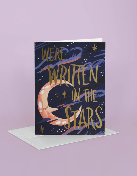 Written in the Stars Greeting Card