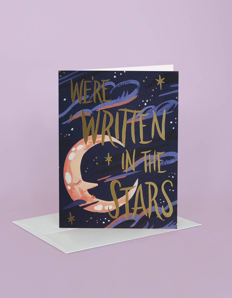 Written in the Stars Greeting Card