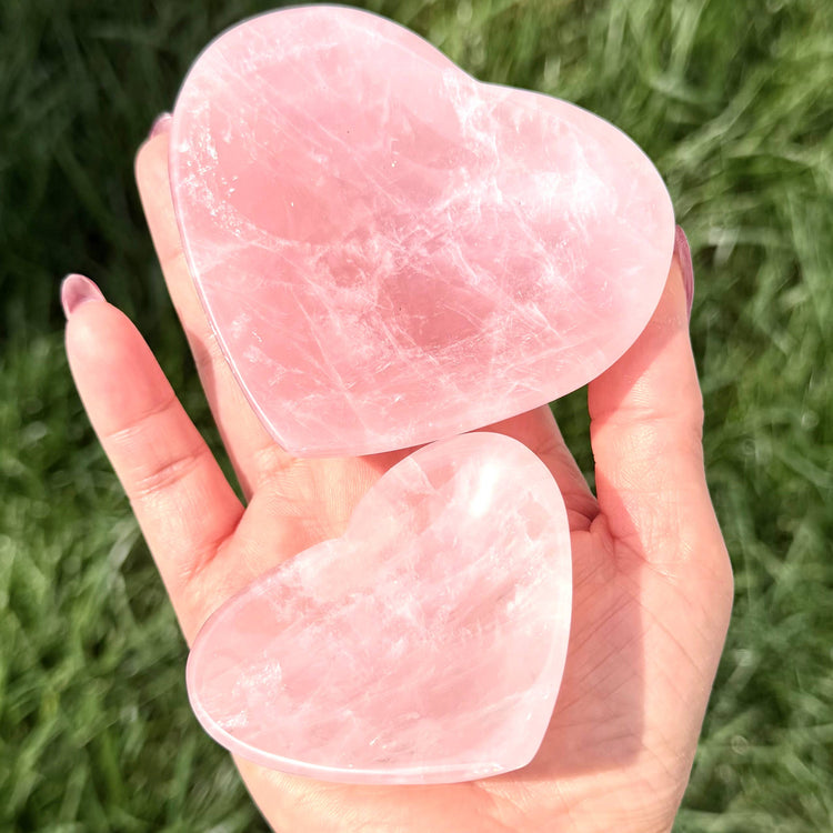 Rose Quartz Heart Bowl