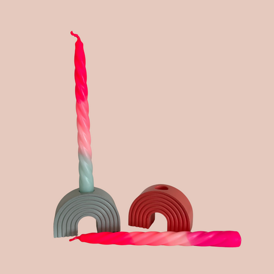 Rainbow Arch Candle Holder