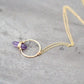 Crest Amethyst Necklace