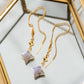 Polaris Glow Moonstone Threader Earrings