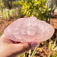 Rose Quartz Flower