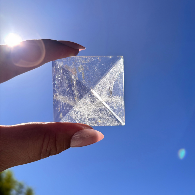 Clear Quartz Pyramid